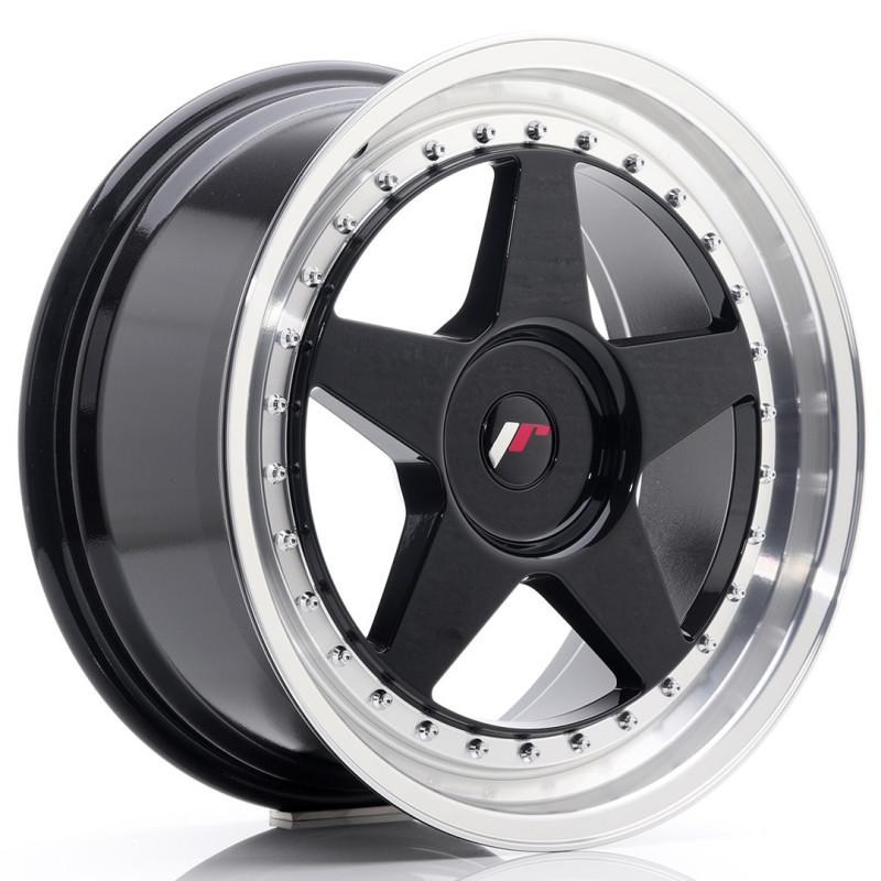 Jante Japan Racing JR-6 18x8.5 Noir / Brillant