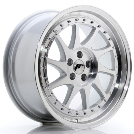 Jante Japan Racing JR-26 18x8.5 Gris Argenté / Poli
