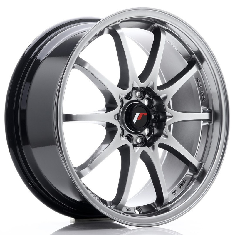 Jante Japan Racing JR-5 18x8 Hyper Black
