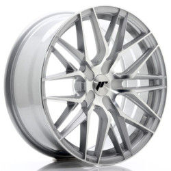 Jante Japan Racing JR-28 18x7.5 Gris Argenté / Poli