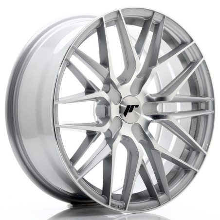 Jante Japan Racing JR-28 18x7.5 Gris Argenté / Poli