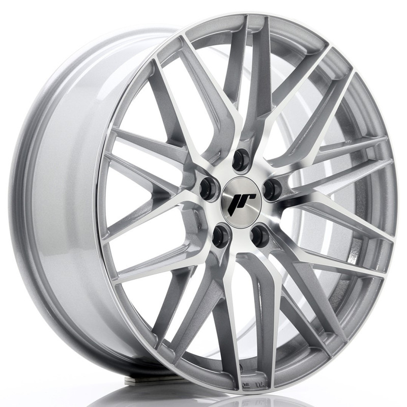 Jante Japan Racing JR-28 18x7.5 Gris Argenté / Poli
