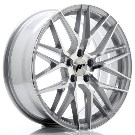 Jante Japan Racing JR-28 18x7.5 Gris Argenté / Poli