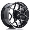Jante Japan Racing JRX-9 18x9 Noir / Brillant
