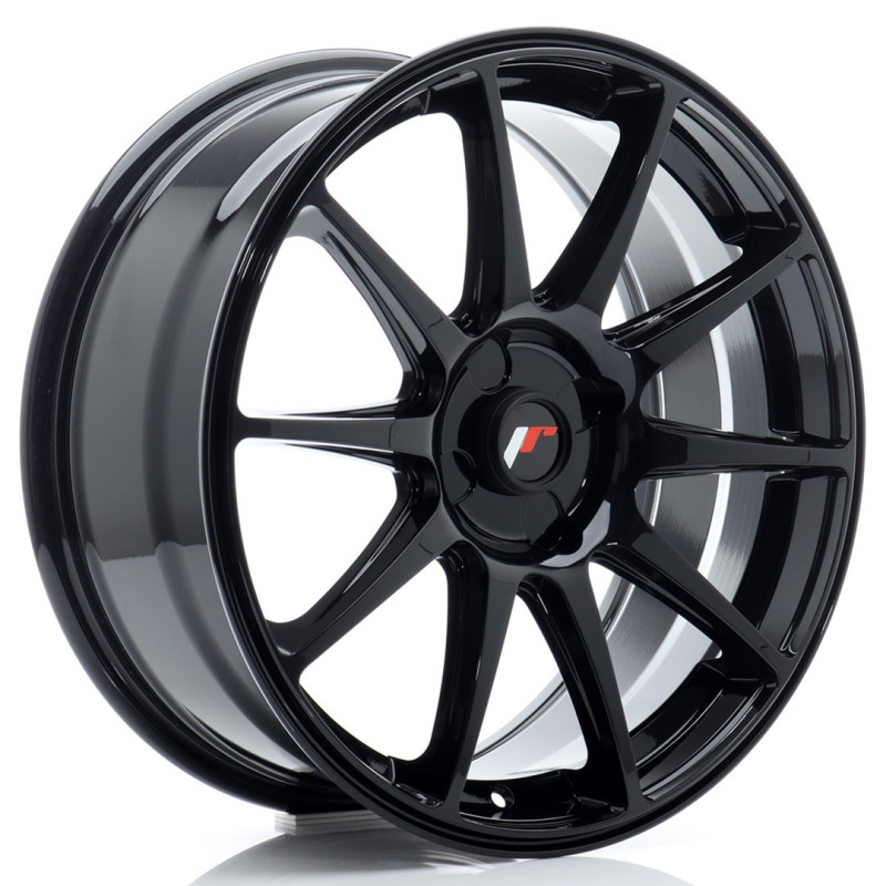Jante Japan Racing JR-11 18x7.5 Noir / Brillant