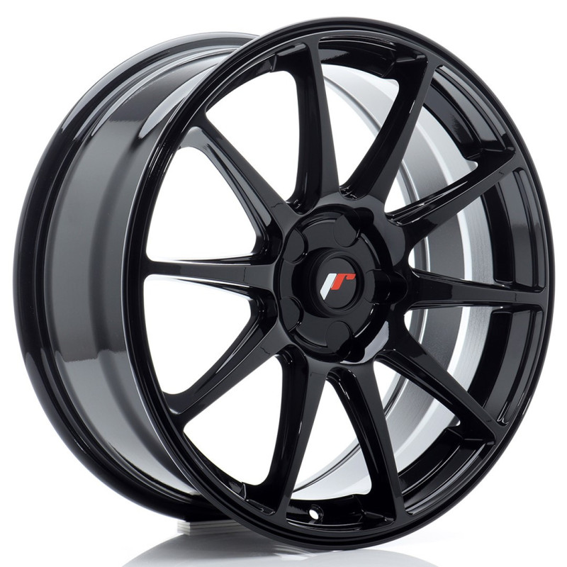 Jante Japan Racing JR-11 18x7.5 Noir / Brillant
