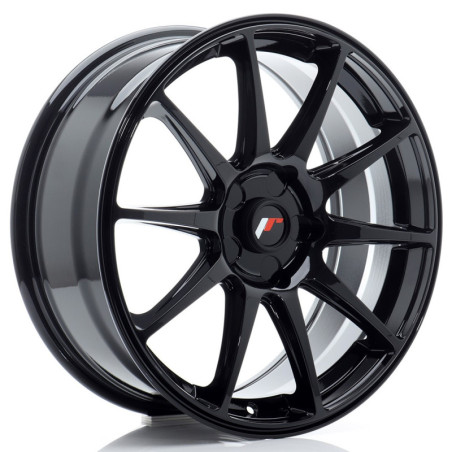 Jante Japan Racing JR-11 18x7.5 Noir / Brillant