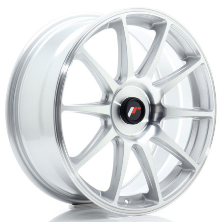 Jante Japan Racing JR-11 18x7.5 Gris Argenté / Poli