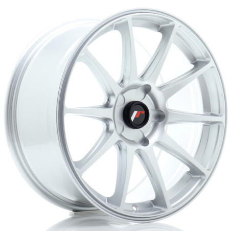 Jante Japan Racing JR-11 18x8.5 Gris Argenté / Poli