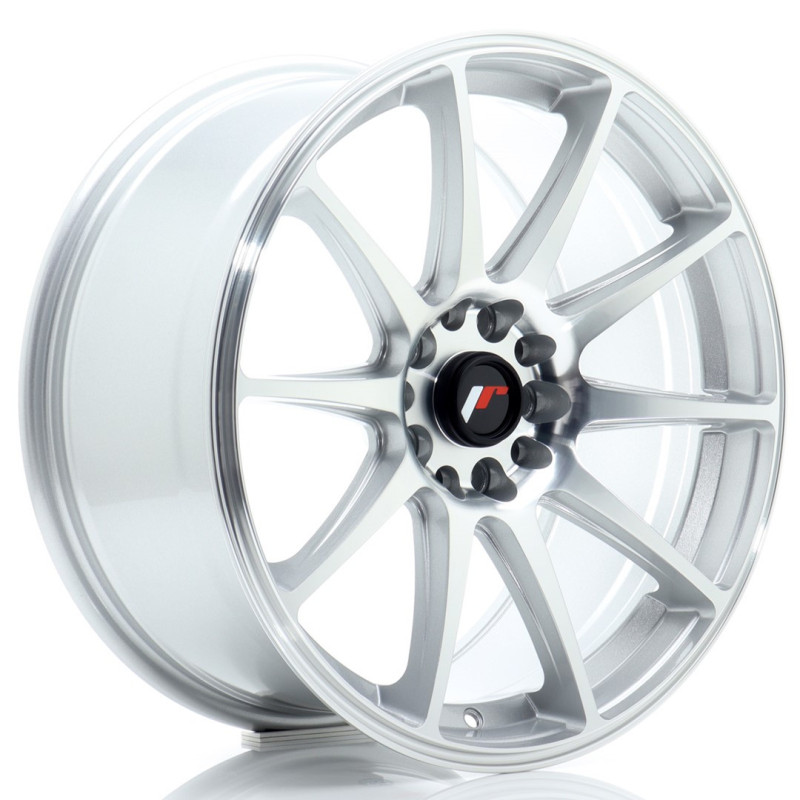 Jante Japan Racing JR-11 18x8.5 Gris Argenté / Poli