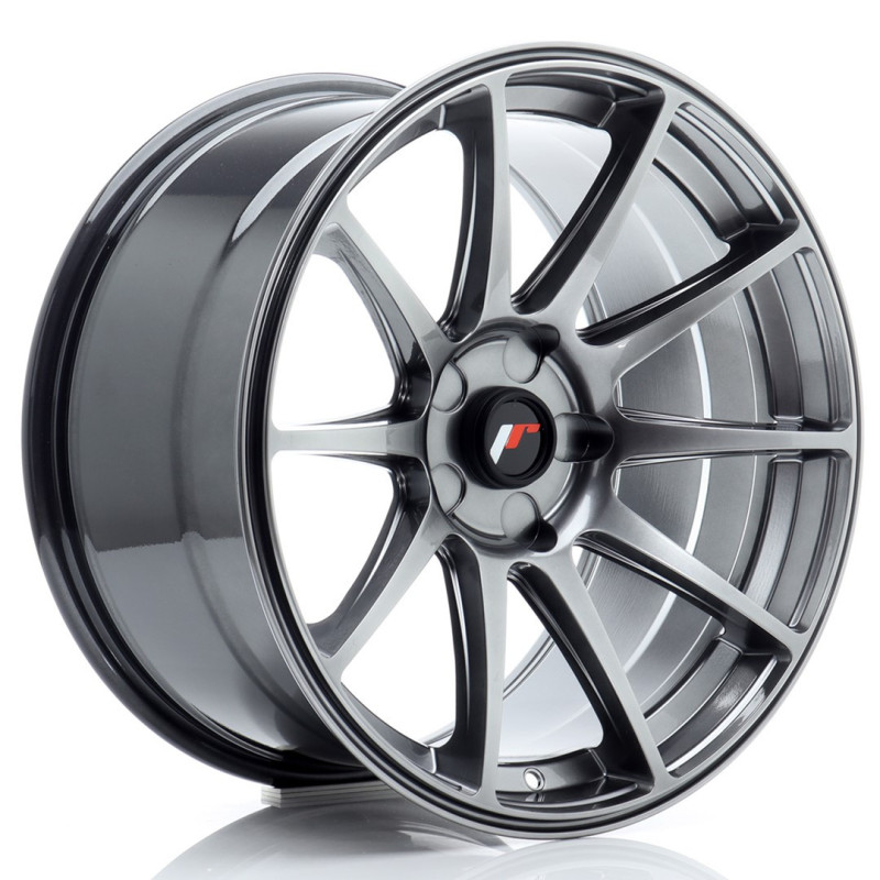 Jante Japan Racing JR-11 18x9.5 Hyper Black