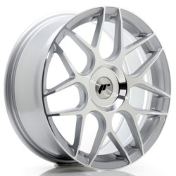Jante Japan Racing JR-18 18x7.5 Gris Argenté / Poli
