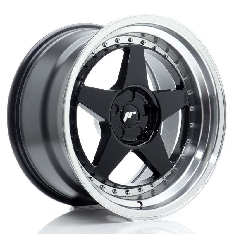 Jante Japan Racing JR-6 18x10.5 Noir / Brillant
