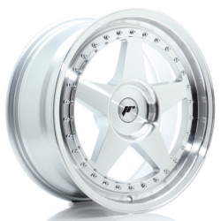 Jante Japan Racing JR-6 18x8 Gris Argenté / Poli