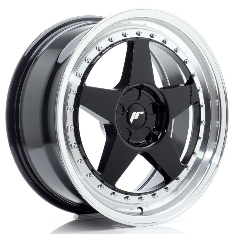 Jante Japan Racing JR-6 18x8.5 Noir / Brillant