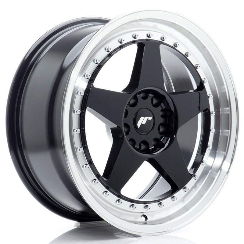 Jante Japan Racing JR-6 18x8.5 Noir / Brillant
