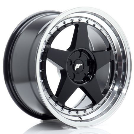Jante Japan Racing JR-6 18x9 Noir / Brillant