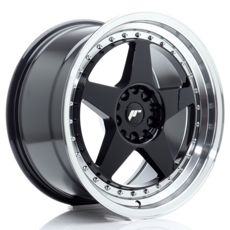 Jante Japan Racing JR-6 18x9.5 Noir / Brillant