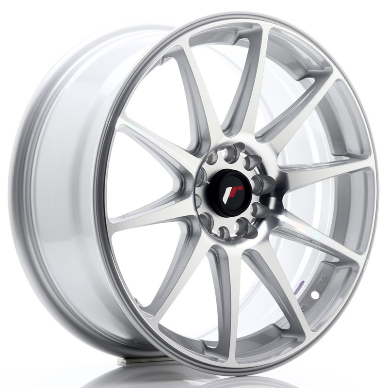 Jante Japan Racing JR-11 18x7.5 Gris Argenté / Poli