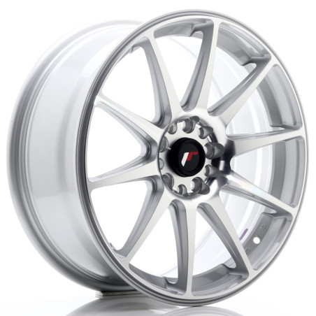 Jante Japan Racing JR-11 18x7.5 Gris Argenté / Poli