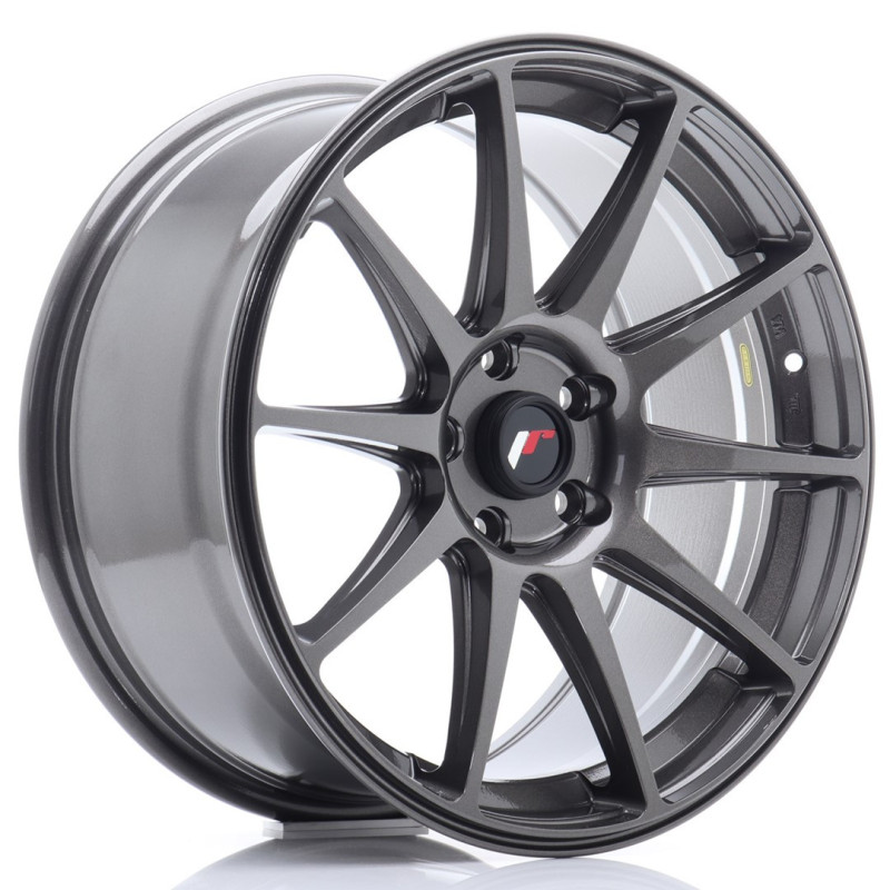 Jante Japan Racing JR-11 18x8.5 Hyper Gray