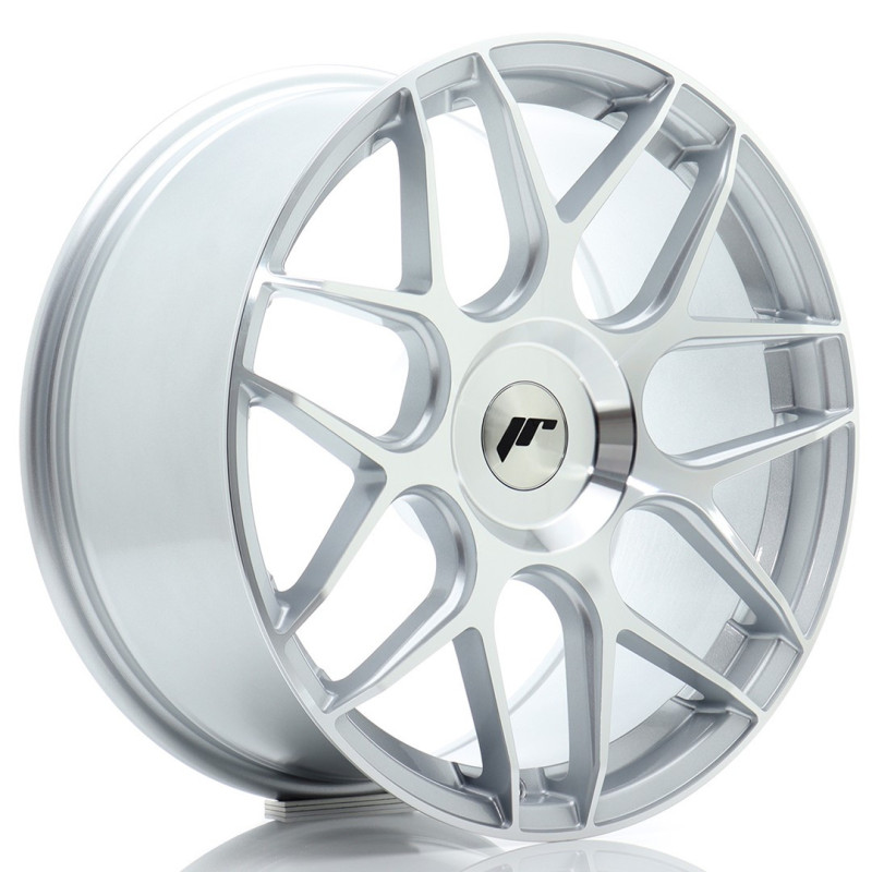 Jante Japan Racing JR-18 18x8.5 Gris Argenté / Poli