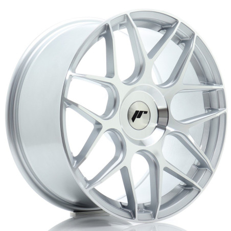Jante Japan Racing JR-18 18x8.5 Gris Argenté / Poli