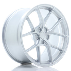 Jante Japan Racing SL-01 19x10 Gris Argenté / Poli
