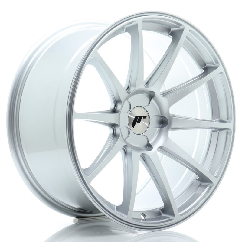 Jante Japan Racing JR-11 19x9.5 Gris Argenté / Poli