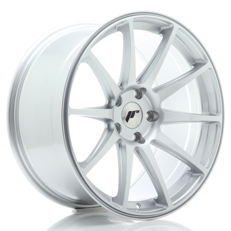 Jante Japan Racing JR-11 19x9.5 Gris Argenté / Poli