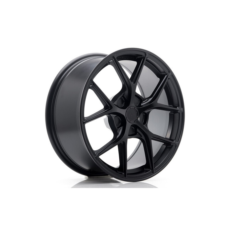 Japan Racing SL-01 Super Light 19x8.5" (5 trous - sur mesure) ET20-45, Noir Brillant