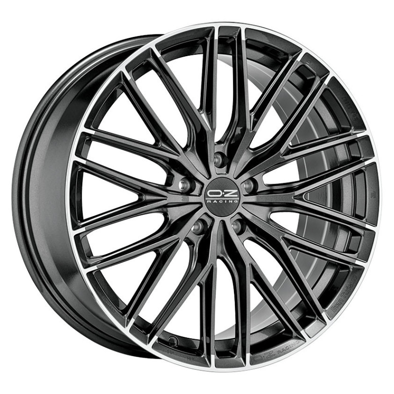 Jante OZ Gran Turismo HLT 19x8.5 Gris Foncé / Anthracite