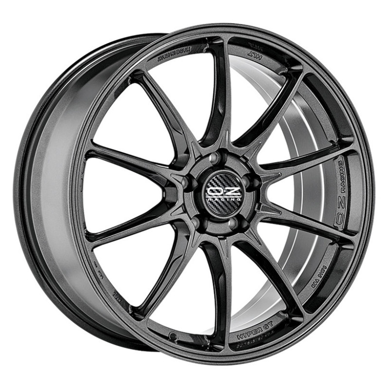 Jante OZ Hyper GT HLT 19x9.5 Gris Foncé / Anthracite