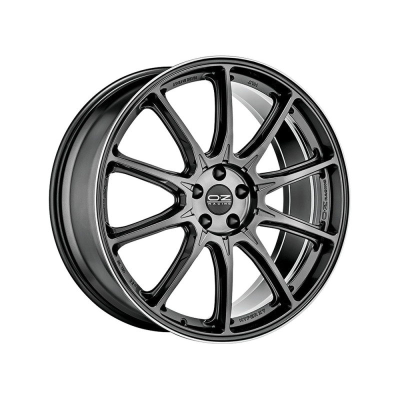 Jante OZ Hyper XT HLT 20x10 Gris Foncé / Anthracite