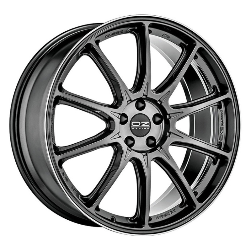 Jante OZ Hyper XT HLT 20x10 Gris Foncé / Anthracite
