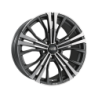 Jante OZ Cortina 20x9.5 Gris Foncé / Anthracite