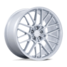 Jante TSW TW001 Daytona 19x8.5 Gris Argenté / Poli
