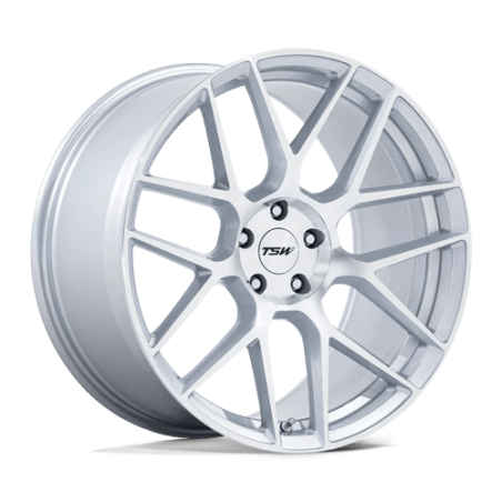 Jante TSW TW002 Lasarthe 20x9 Gris Argenté / Poli