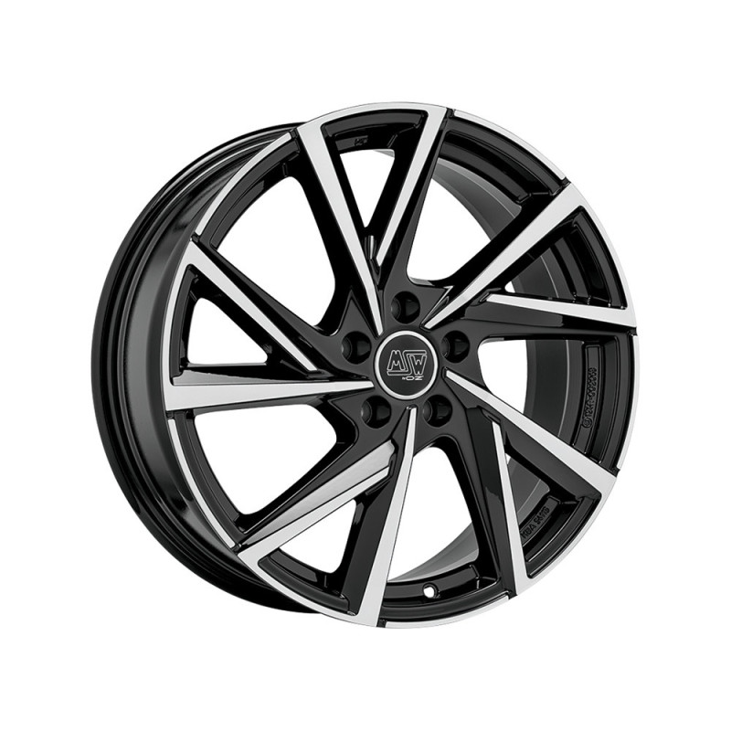 Jante MSW MSW 80-5 19x8 Noir / Brillant