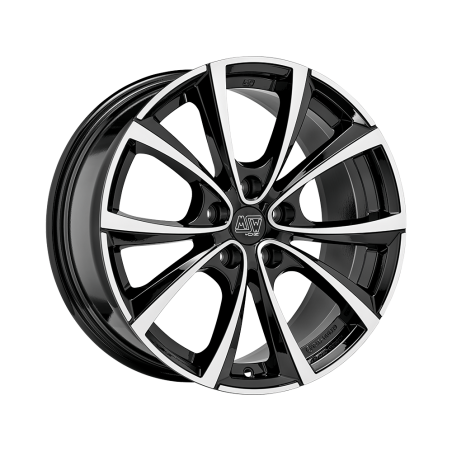 Jante MSW MSW 27 19x9.5 Noir / Brillant