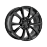 Jante MSW MSW 27 19x9.5 Noir / Brillant