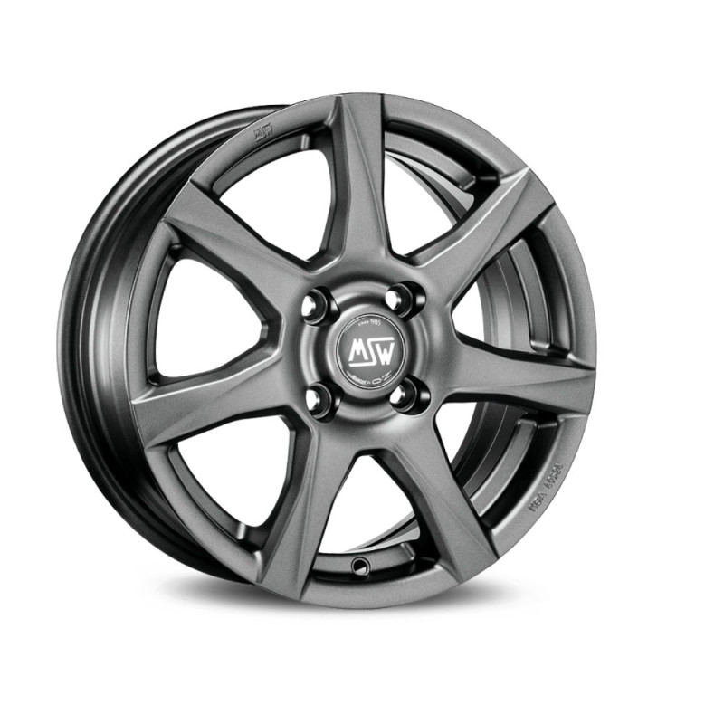 Jante MSW MSW 77 18x8 Gris Foncé / Anthracite