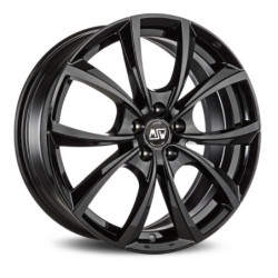 Jante MSW MSW 27 18x7.5 Noir / Brillant