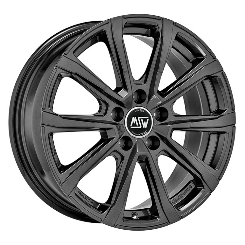 Jante MSW MSW 79 18x7.5 Gris Foncé / Anthracite