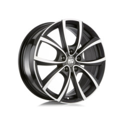 Jante MSW MSW 27 18x7.5 Noir / Brillant