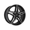 Jante MSW MSW 31 18x7.5 Noir / Brillant