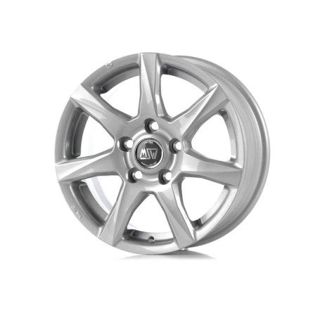 Jante MSW MSW 77 18x8 Gris Argenté / Poli