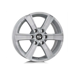 Jante MSW MSW Sahara 6 18x8 Gris Argenté / Poli