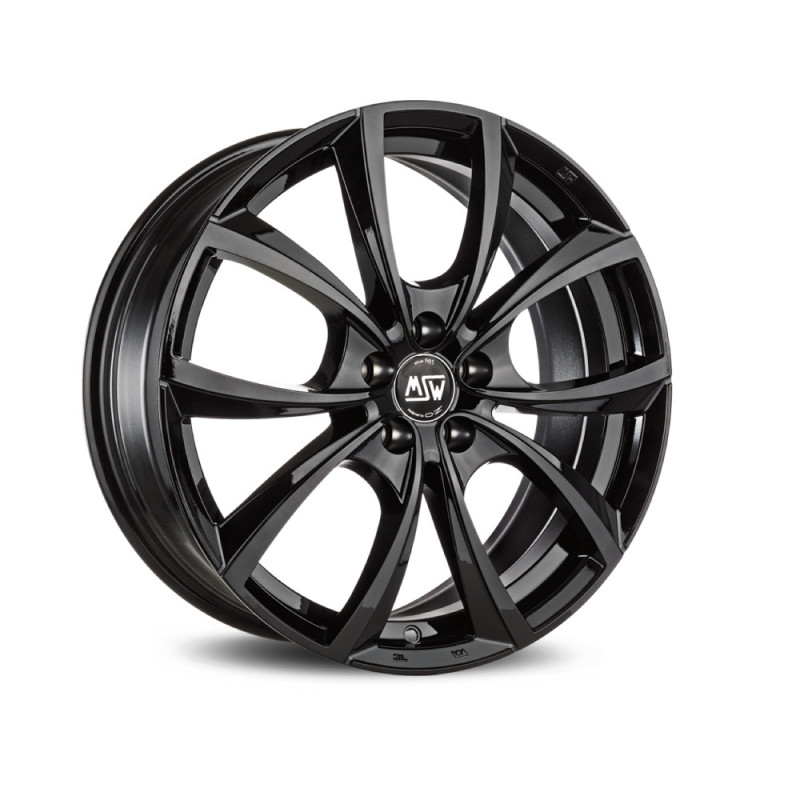 Jante MSW MSW 27 17x7.5 Noir / Brillant
