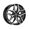 Jante MSW MSW 40 17x7 Noir / Brillant